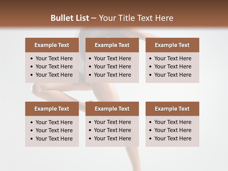 Elegance Jump Attractive PowerPoint Template