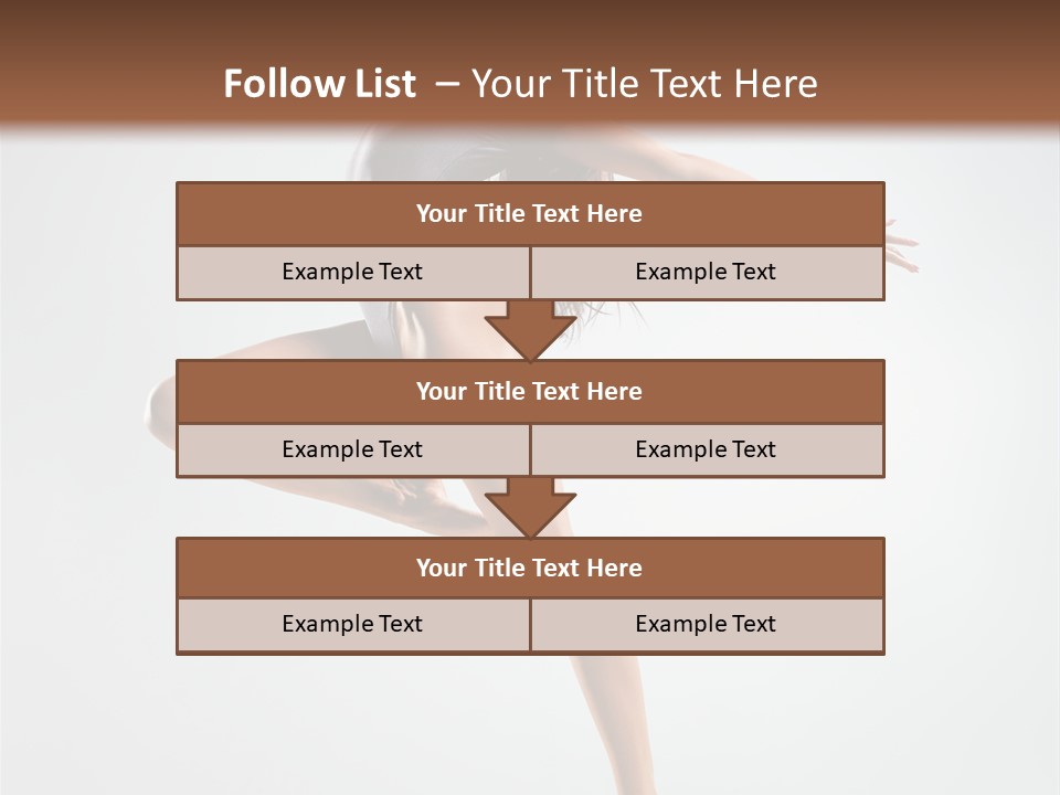 Elegance Jump Attractive PowerPoint Template