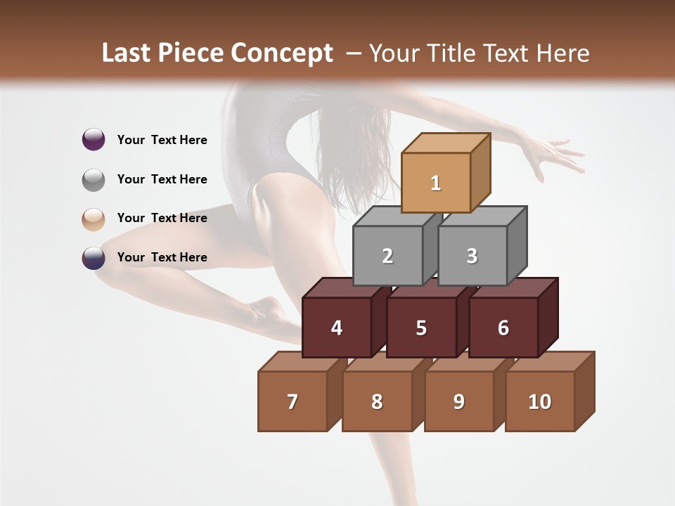 Elegance Jump Attractive PowerPoint Template