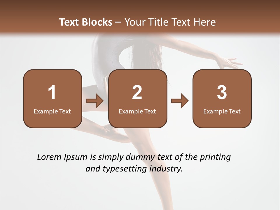 Elegance Jump Attractive PowerPoint Template