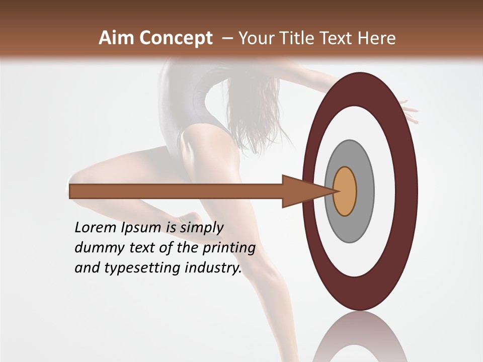 Elegance Jump Attractive PowerPoint Template