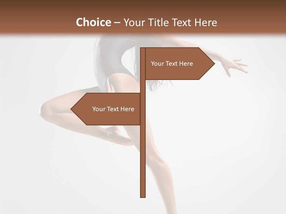 Elegance Jump Attractive PowerPoint Template