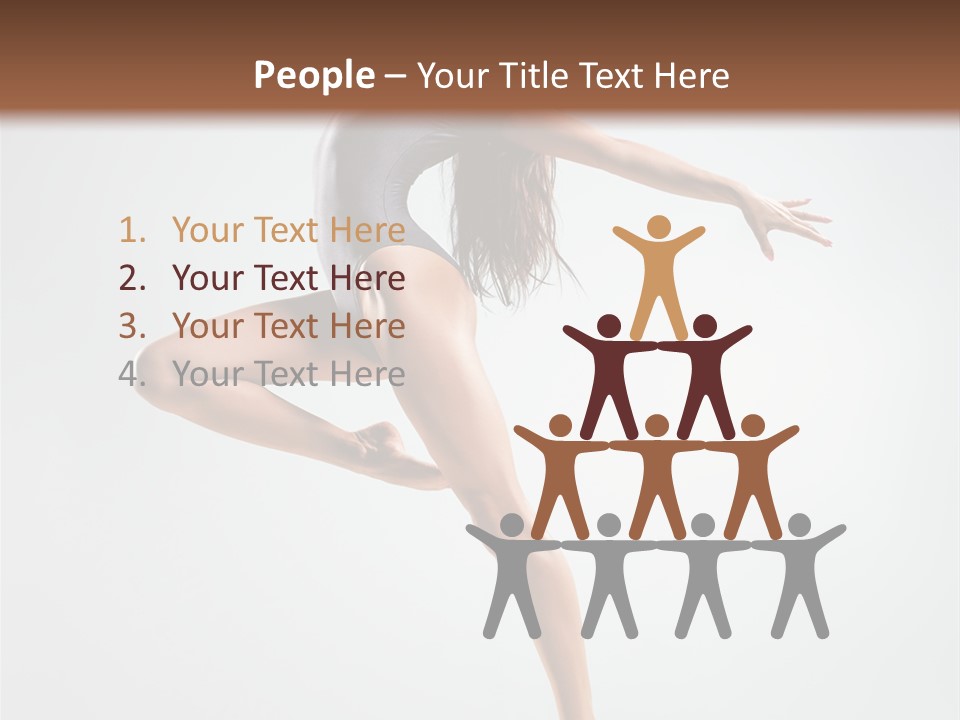 Elegance Jump Attractive PowerPoint Template