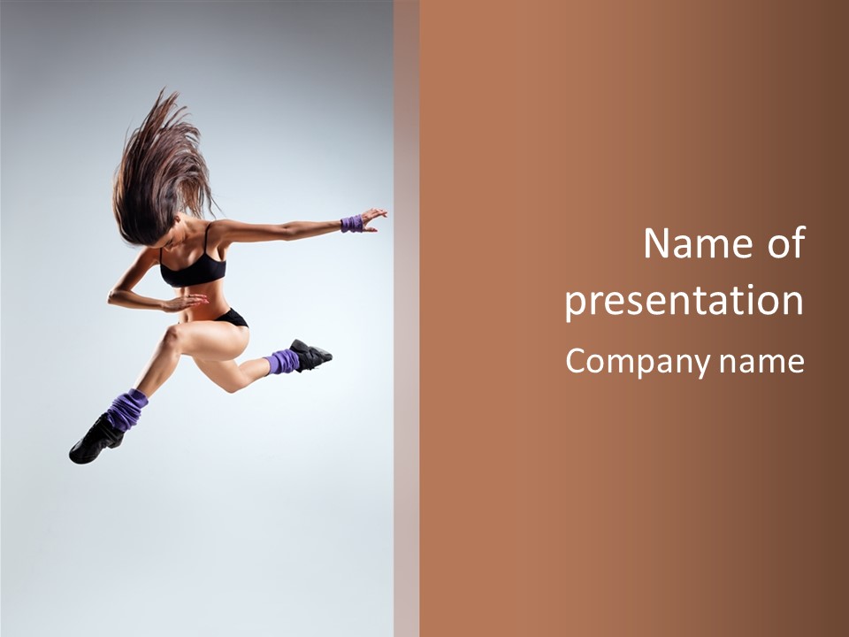 Teenager Lifestyle Acrobat PowerPoint Template