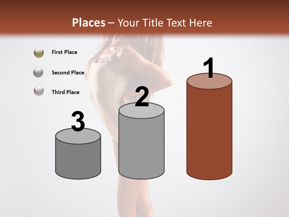 Grace Fashion Leotard PowerPoint Template