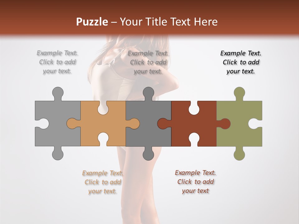 Grace Fashion Leotard PowerPoint Template