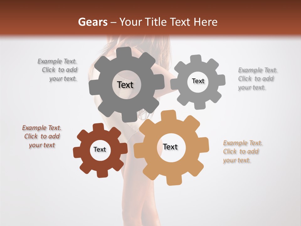 Grace Fashion Leotard PowerPoint Template