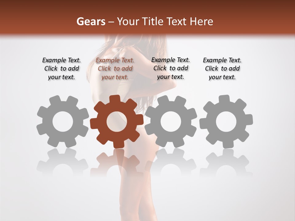 Grace Fashion Leotard PowerPoint Template