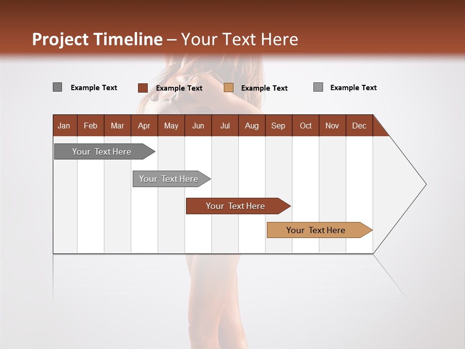 Grace Fashion Leotard PowerPoint Template