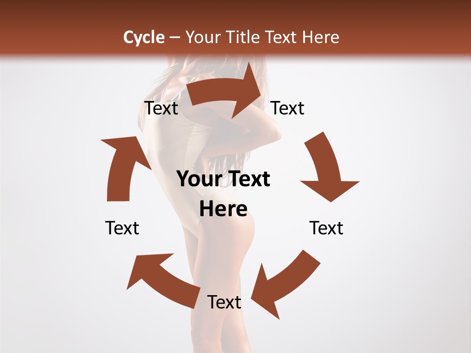 Grace Fashion Leotard PowerPoint Template