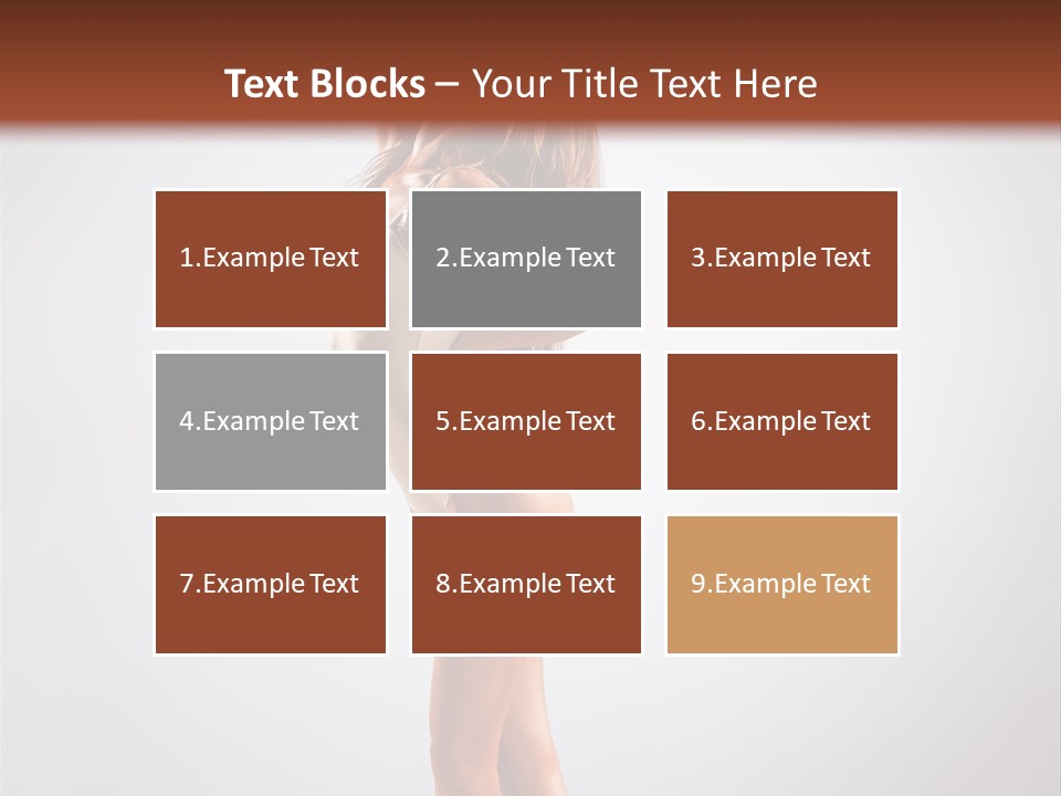 Grace Fashion Leotard PowerPoint Template