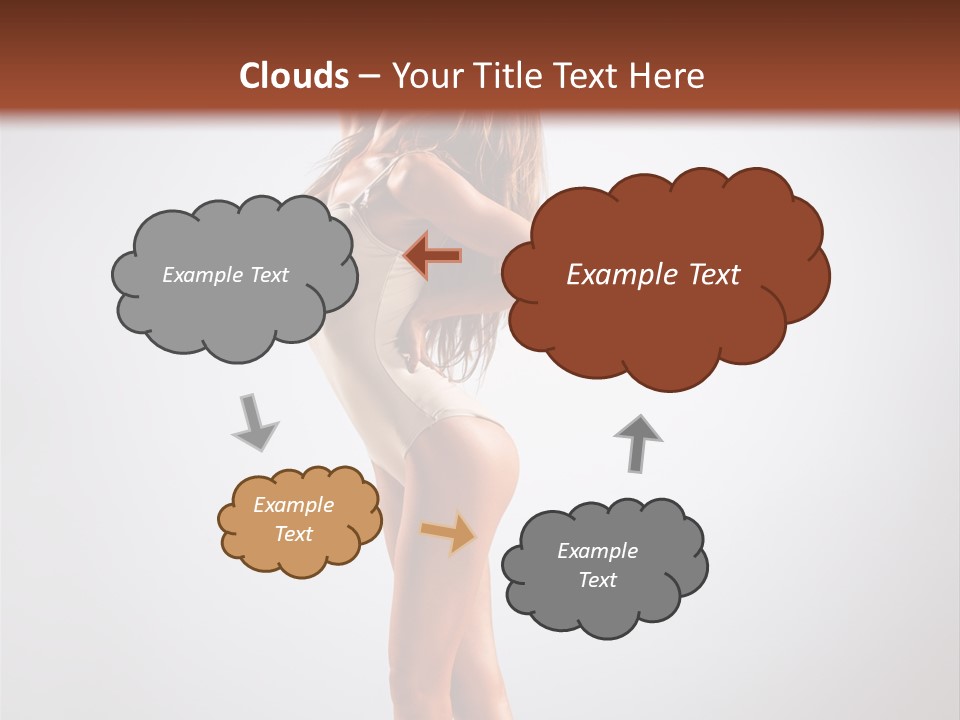 Grace Fashion Leotard PowerPoint Template