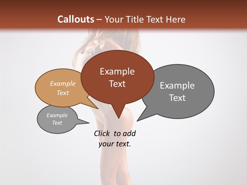 Grace Fashion Leotard PowerPoint Template