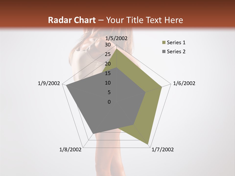 Grace Fashion Leotard PowerPoint Template