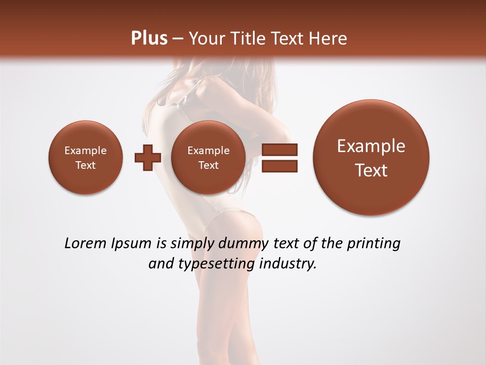 Grace Fashion Leotard PowerPoint Template