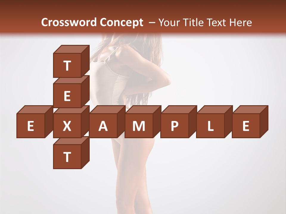 Grace Fashion Leotard PowerPoint Template