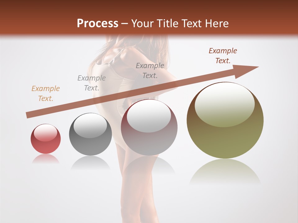 Grace Fashion Leotard PowerPoint Template