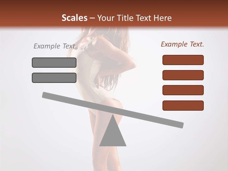 Grace Fashion Leotard PowerPoint Template