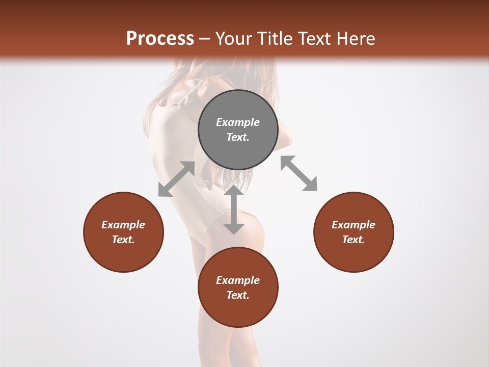 Grace Fashion Leotard PowerPoint Template