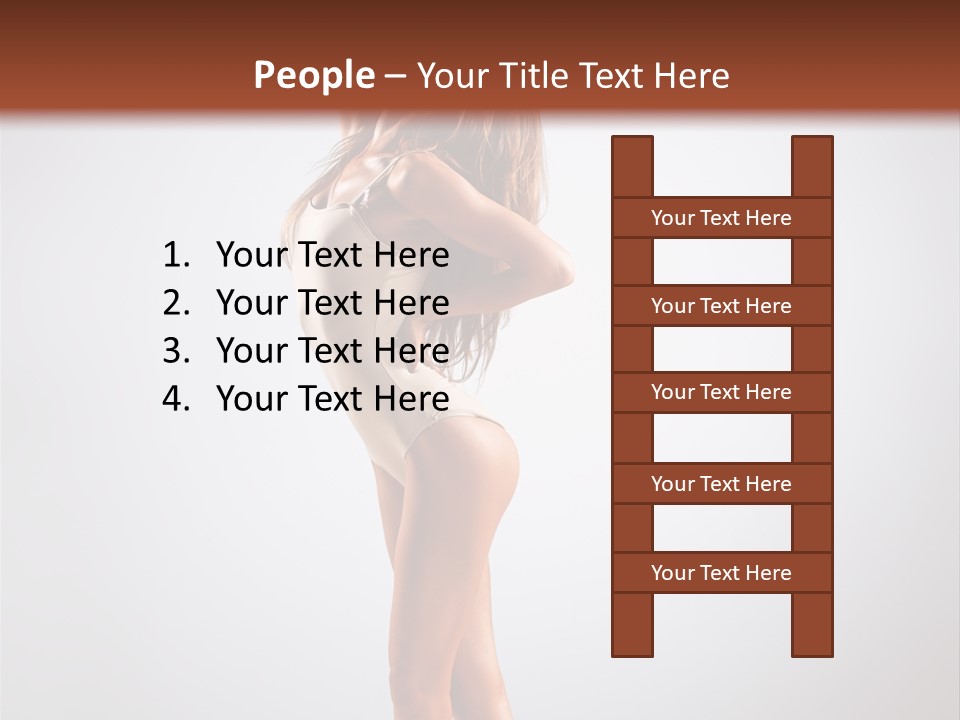 Grace Fashion Leotard PowerPoint Template