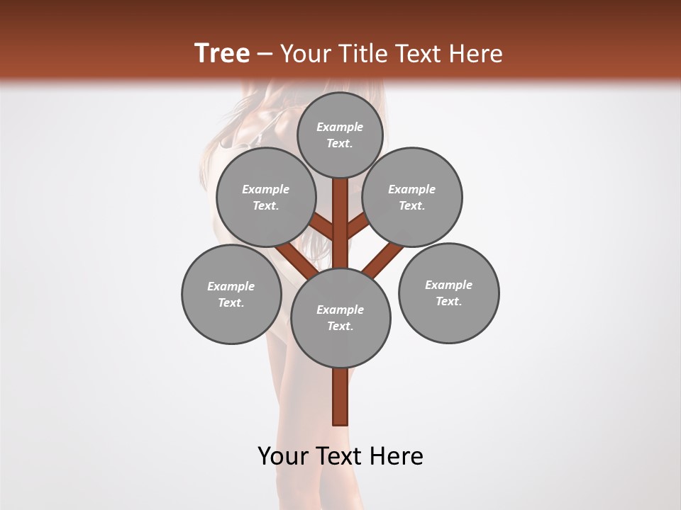 Grace Fashion Leotard PowerPoint Template