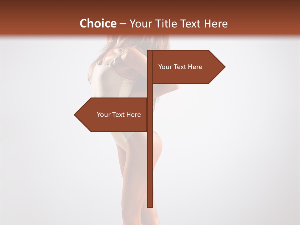 Grace Fashion Leotard PowerPoint Template