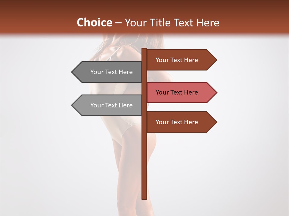 Grace Fashion Leotard PowerPoint Template