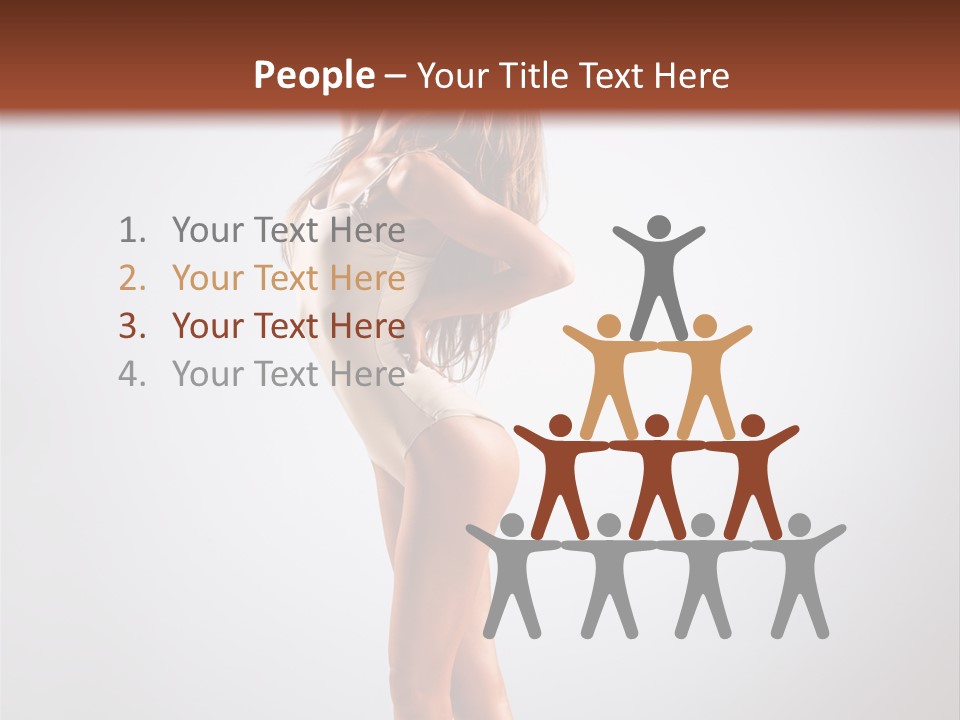 Grace Fashion Leotard PowerPoint Template