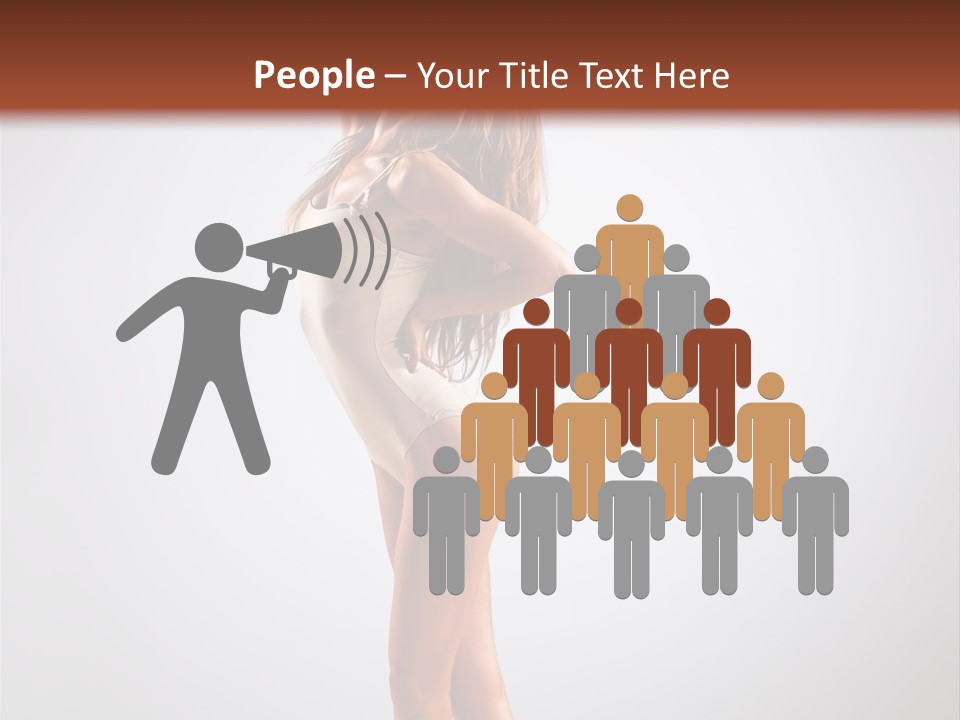 Grace Fashion Leotard PowerPoint Template