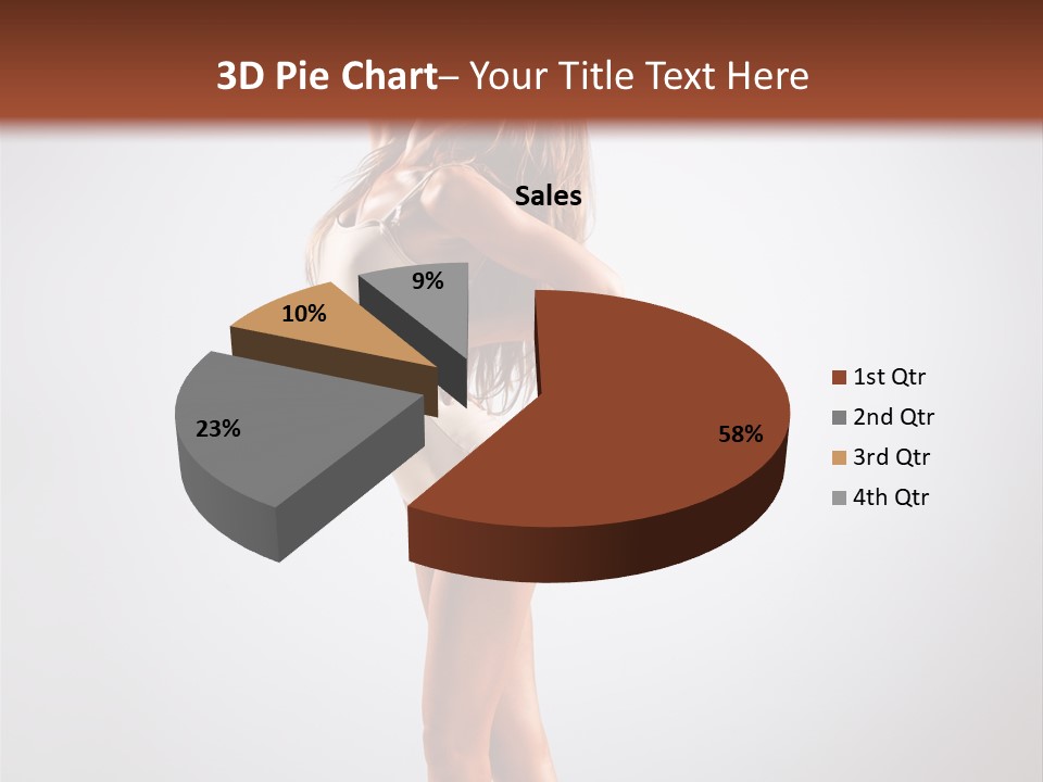 Grace Fashion Leotard PowerPoint Template