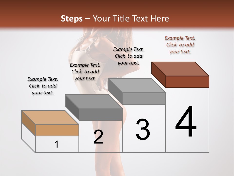 Grace Fashion Leotard PowerPoint Template