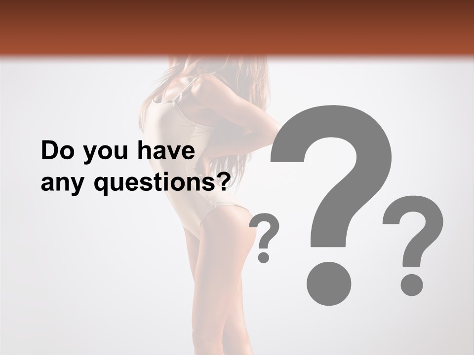 Grace Fashion Leotard PowerPoint Template