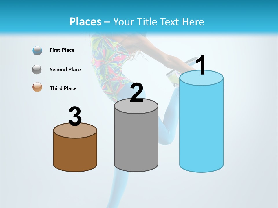 Active Sporty Fashion PowerPoint Template