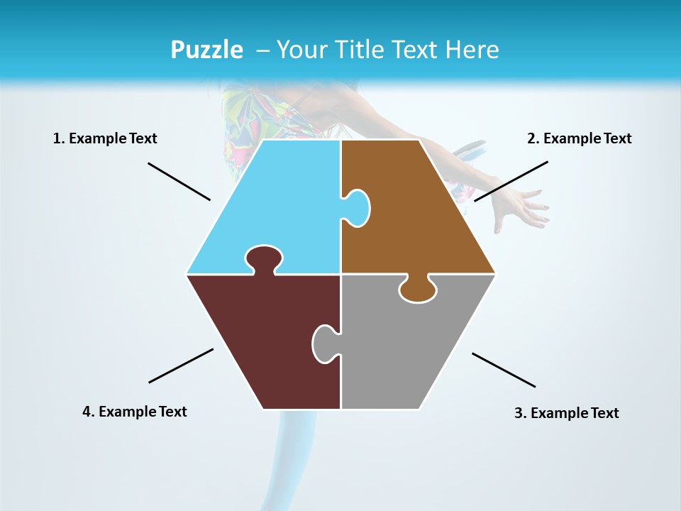 Active Sporty Fashion PowerPoint Template