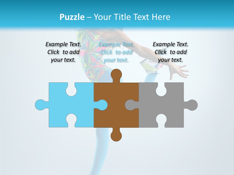 Active Sporty Fashion PowerPoint Template