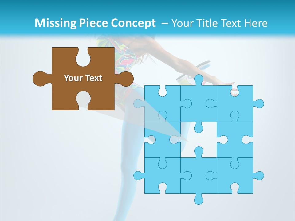 Active Sporty Fashion PowerPoint Template