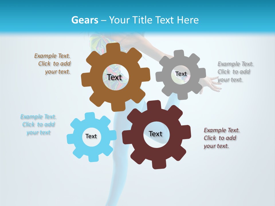 Active Sporty Fashion PowerPoint Template