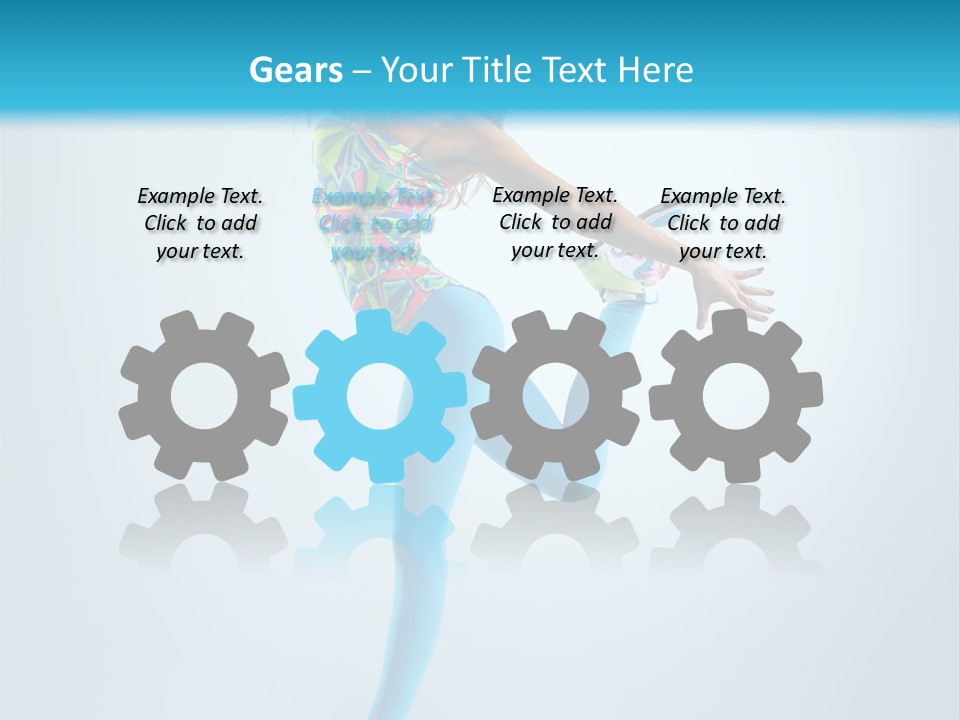 Active Sporty Fashion PowerPoint Template