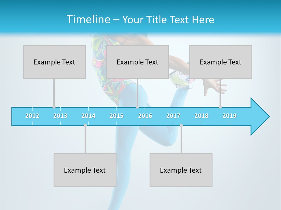 Active Sporty Fashion PowerPoint Template