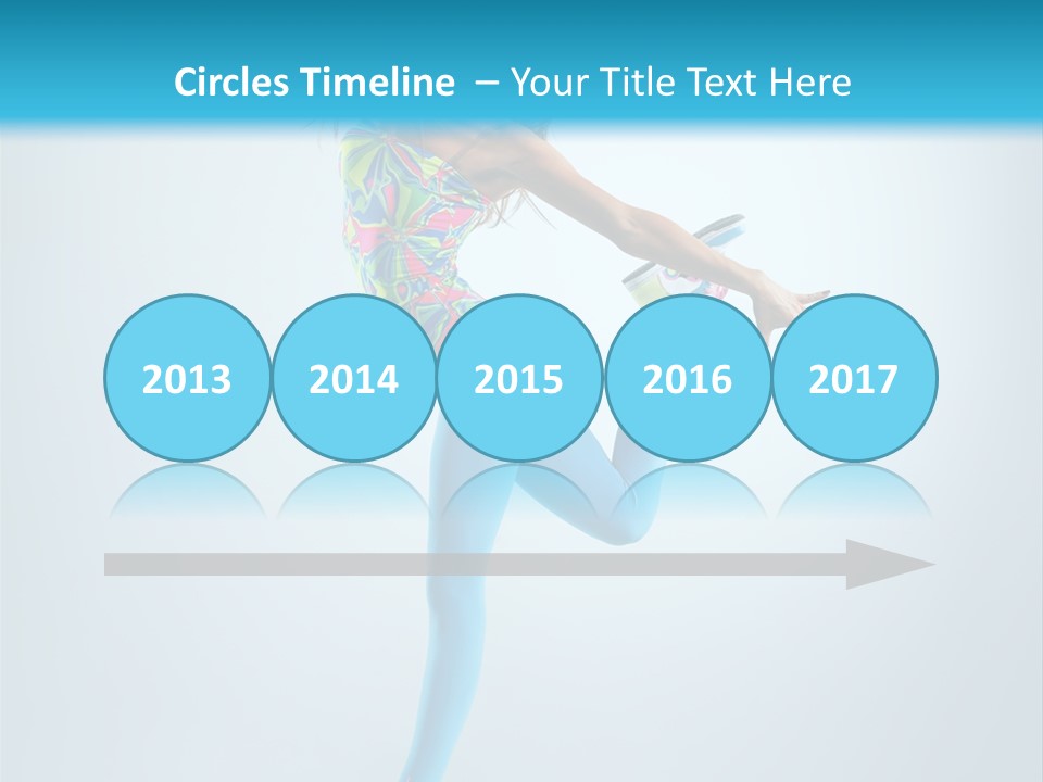 Active Sporty Fashion PowerPoint Template