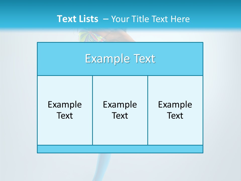 Active Sporty Fashion PowerPoint Template