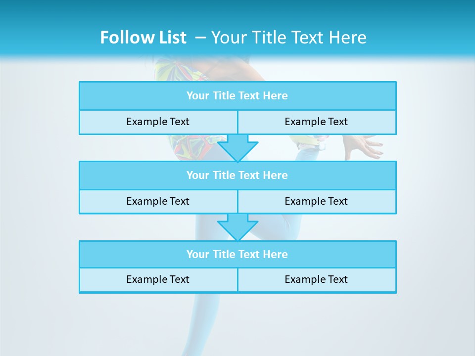 Active Sporty Fashion PowerPoint Template