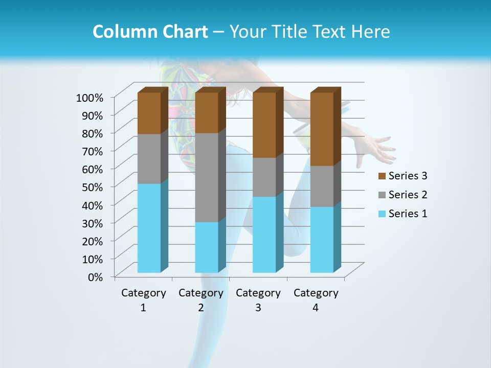 Active Sporty Fashion PowerPoint Template