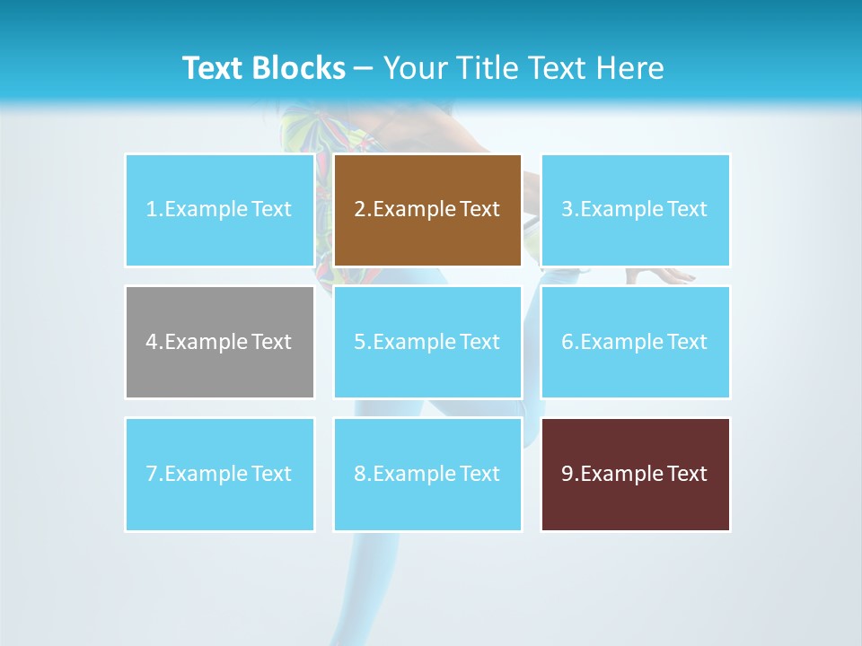 Active Sporty Fashion PowerPoint Template