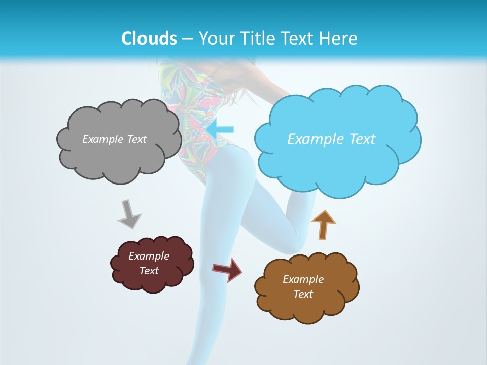 Active Sporty Fashion PowerPoint Template