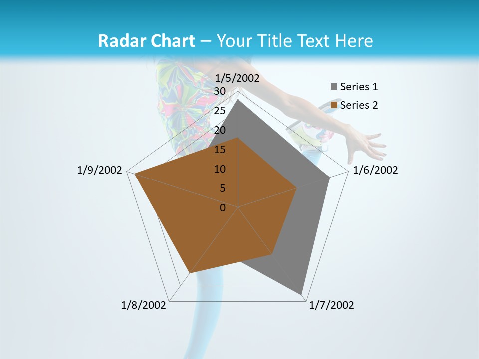 Active Sporty Fashion PowerPoint Template