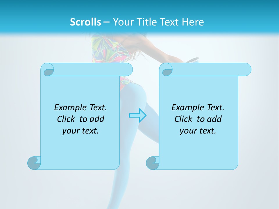 Active Sporty Fashion PowerPoint Template