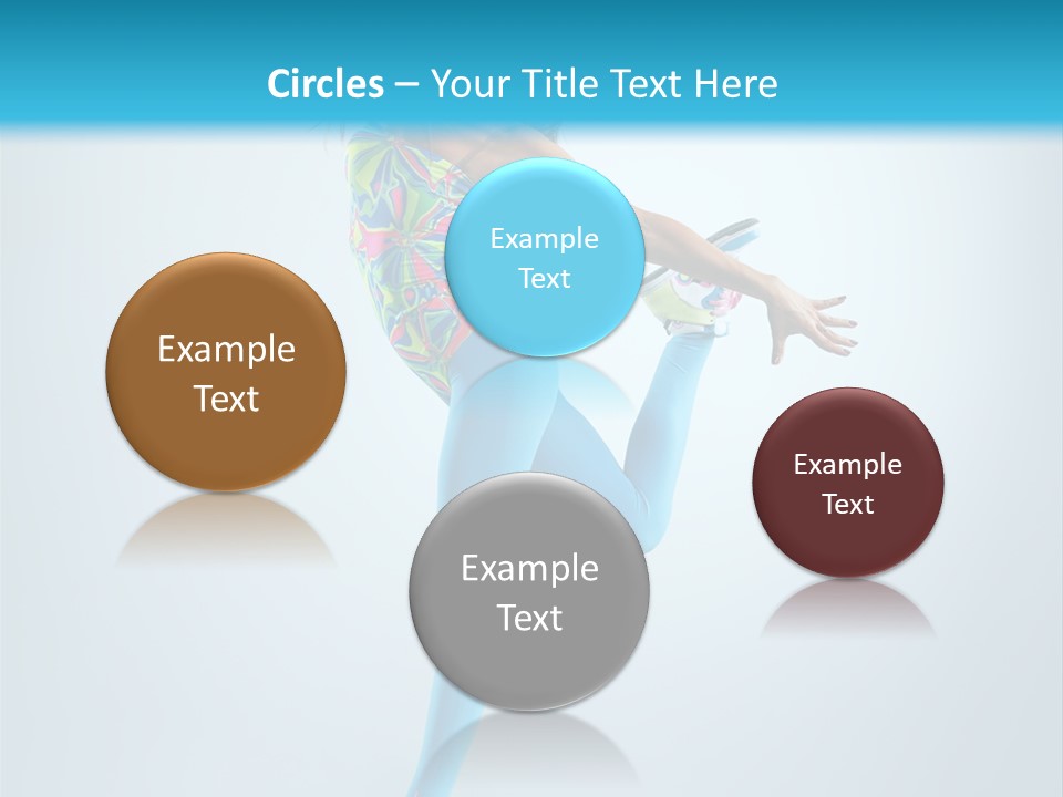 Active Sporty Fashion PowerPoint Template