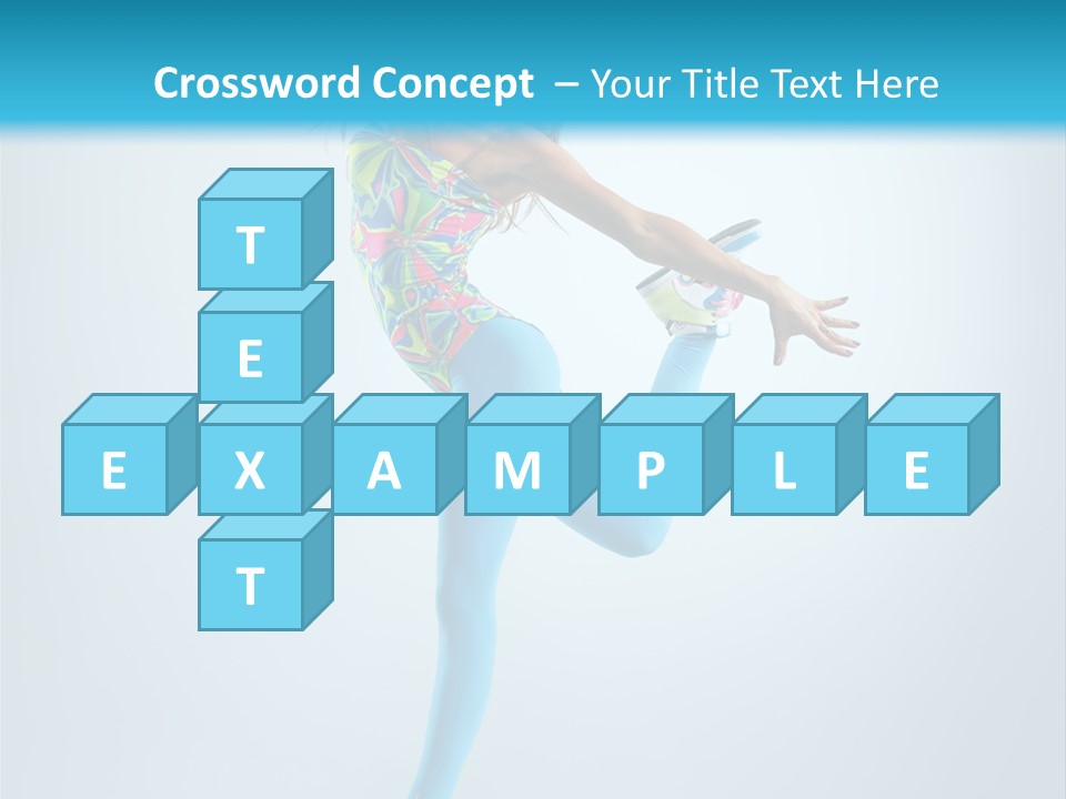 Active Sporty Fashion PowerPoint Template