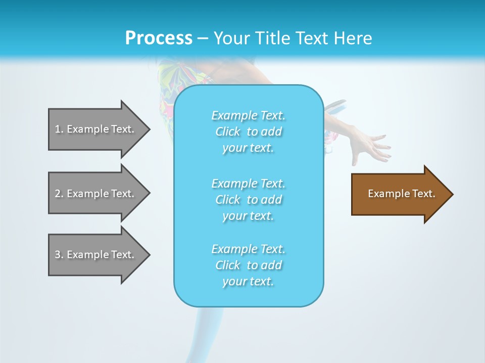 Active Sporty Fashion PowerPoint Template